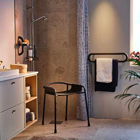 Banyo taburesi, antrasit