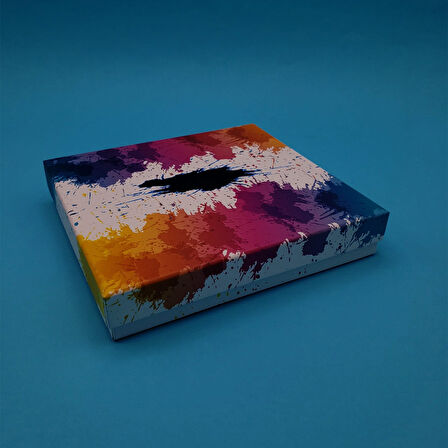 Renkli Tasarım Hediye Kutusu 