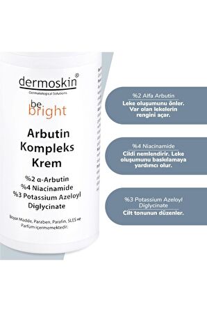 Be Bright Arbutin Kompleks Leke Kremi 33 Ml