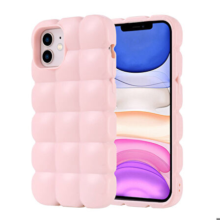 Apple iPhone 12 ile Uyumlu Kılıf Parlak Esnek Silikon Kapak