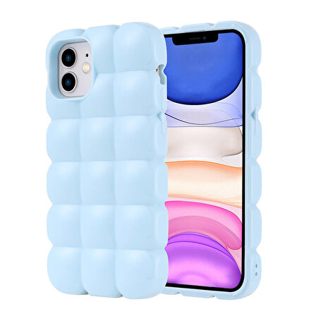 Apple iPhone 11 ile Uyumlu Kılıf Parlak Esnek Silikon Kapak