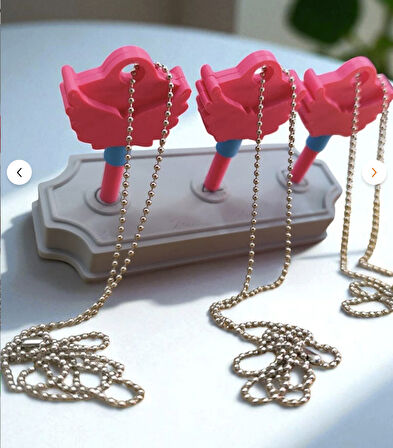 Squid oyun 3.sezon - Bıçak Figürü - Anahtarlık Seti - Zincirli Tasarım figürü