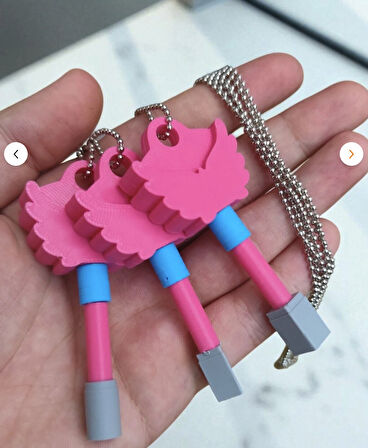 Squid oyun 3.sezon - Bıçak Figürü - Anahtarlık Seti - Zincirli Tasarım figürü