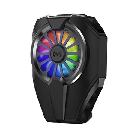 DL06 ultra güçlü telefon soğutucu fan Seramik turbo soğutma RGB İphone Telefonlar için tam uyumlu