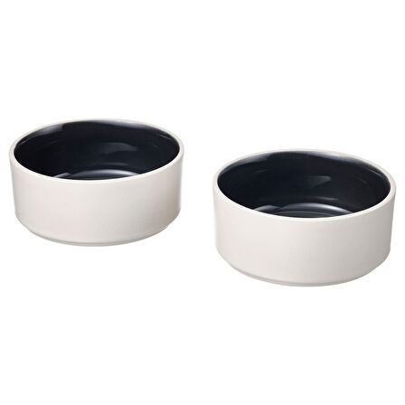 Kase seti, gri, 11 cm, 2 adet