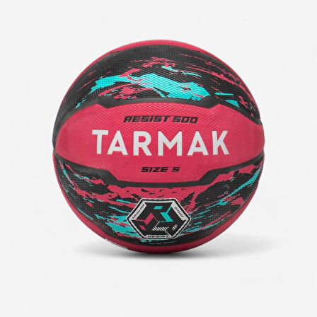 Çocuk Basketbol Topu - 5 Numara - Pembe/Siyah - R500