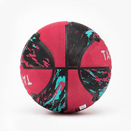 Çocuk Basketbol Topu - 5 Numara - Pembe/Siyah - R500