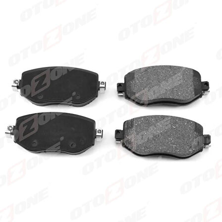 ÖN FREN BALATASI RENAULT MEGANE 4 2015 TÜM MOTOR TİPLERİ G:129MM Y:58.4 MM K:18MM 410603407R WVA22610 410605929R