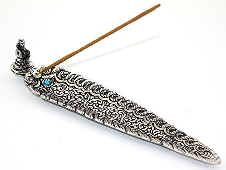 Metal Kayık Ganeşa Tütsülük Model 3 