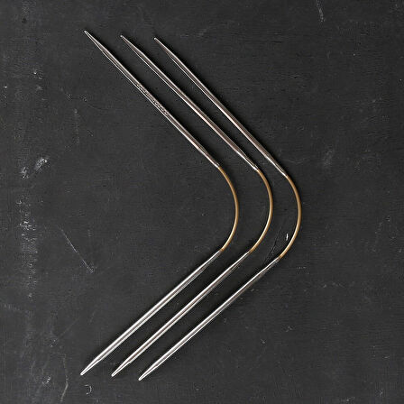 Addi CrasyTrio 3 lü 3 Mm 21 Cm Misinalı Çorap Şişi