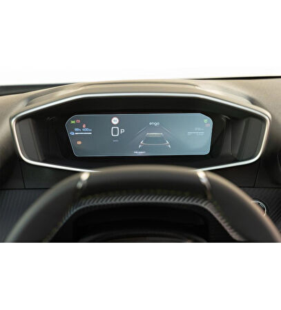 Peugeot 308 e-308 için dijital i-kokpit HD hayalet ekran koruyucu tempered film