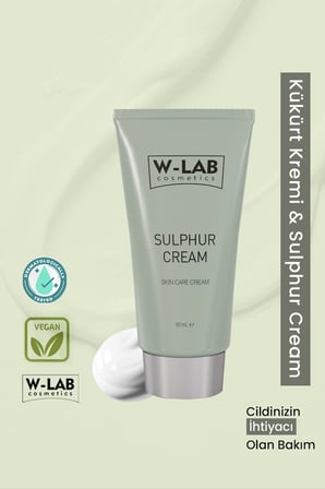 W-Lab Cosmetics  Kükürt Kremi 50 ML