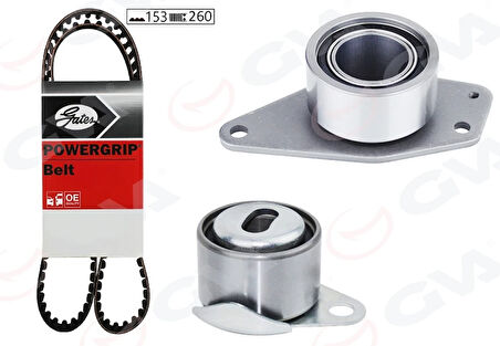 EKSANTRİK GERGİ KİTİ 153X260 MEGANE 1991-2001 -LAGUNA 1997-2001 -EXP 2001SCENIC 1999-2003 1.9 K015486XS 7701471865 7701474446 7701477046