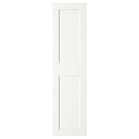 Gardırop kapağı, beyaz, 50x195 cm