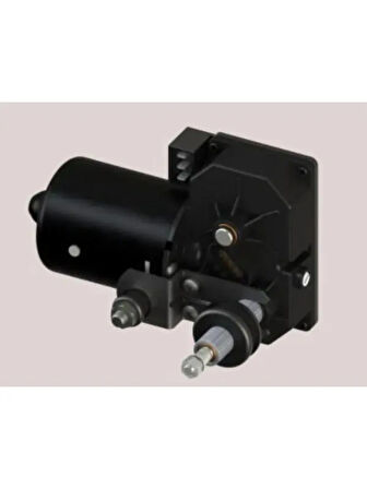 SILECEK MOTORU 12V IS MAKINASI MEKANIZMALI ARKA CAM 95 LH.