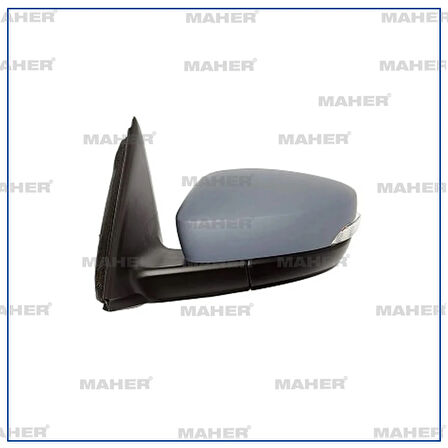 AYNA DIŞ DİKİZ FABİA 2015 ELEKTRİKLİ,ISITMALI, SİNYALLİ ASTARLI, SOL 651857507C