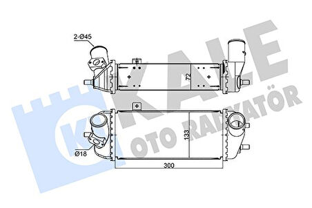 INTERCOOLER HYUNDAI I20-IX20-KIA SOUL-VENGA INTERCOOLER 282712A700 282712A710 282702A720