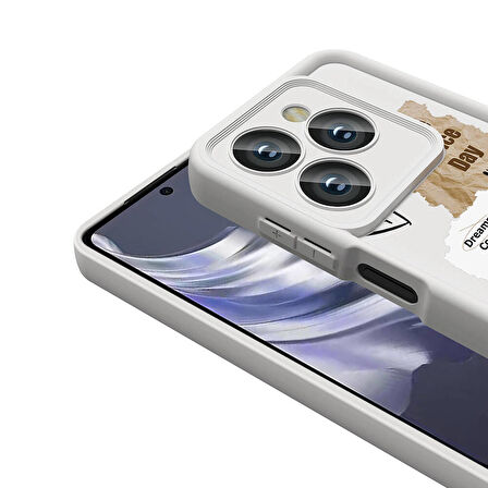 Tecno Spark 20C ile Uyumlu Kılıf Kamera Korumalı Yüzeyi Baskılı Arka Kapak