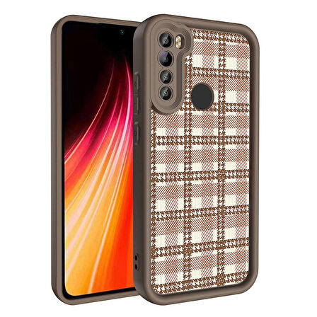 Xiaomi Redmi Note 8 ile Uyumlu Kılıf Kamera Korumalı Yüzeyi Baskılı Arka Kapak