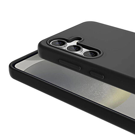 Samsung Galaxy S24 Plus Uyumlu Kılıf Magsafe Şarj Özellikli Sıvı Teknolojili Silinebilir Sert Kapak