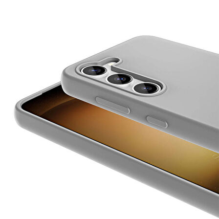 Samsung Galaxy S23 Uyumlu Kılıf Magsafe Şarj Özellikli Sıvı Teknolojili Silinebilir Sert Kapak