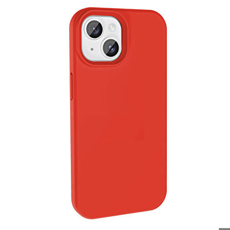 Apple iPhone 15 Plus Uyumlu Kılıf Magsafe Şarj Özellikli Sıvı Teknolojili Silinebilir Sert Kapak