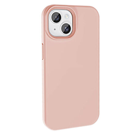 Apple iPhone 15 Uyumlu Kılıf Magsafe Şarj Özellikli Sıvı Teknolojili Silinebilir Sert Kapak