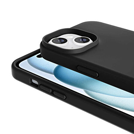 Apple iPhone 14 Uyumlu Kılıf Magsafe Şarj Özellikli Sıvı Teknolojili Silinebilir Sert Kapak