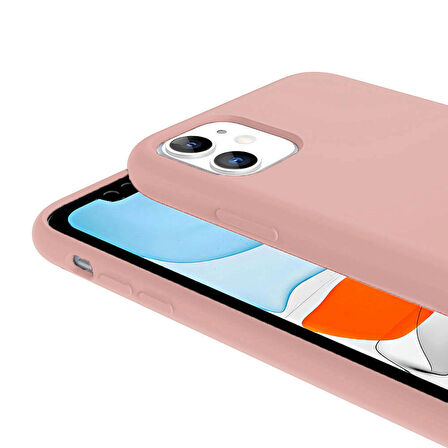 Apple iPhone 11 Uyumlu Kılıf Magsafe Şarj Özellikli Sıvı Teknolojili Silinebilir Sert Kapak