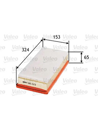 HAVA FILTRESI P407 C5 II C5 (X7) DW10BTED4 (2,0HDI 16V)