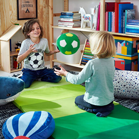 Yumuşak oyuncak top, yeşil, 20 cm