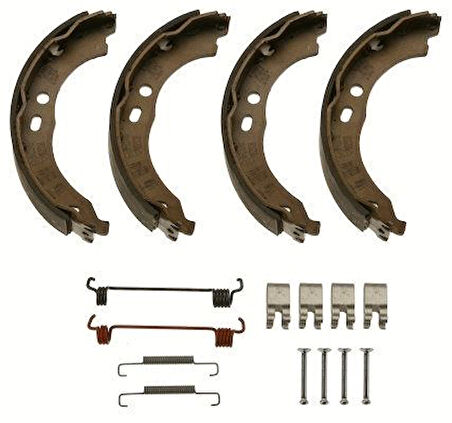 EL FREN PABUÇ BALATA DUCATO 2006-2011 JUMPER 2.2HDİ 3.0HDİ 2006-2011 BOXER 2.2 3.0HDI 2006-2011  1721042 77364023 4241 N5 4241N5