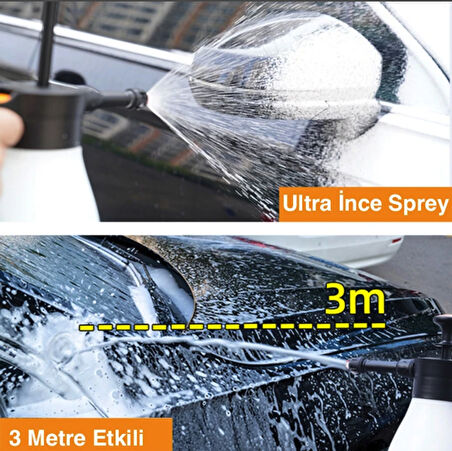 Yüksek Basınçlı İnce köpüklü hassas araç pompası araba yıkama köpük pompası