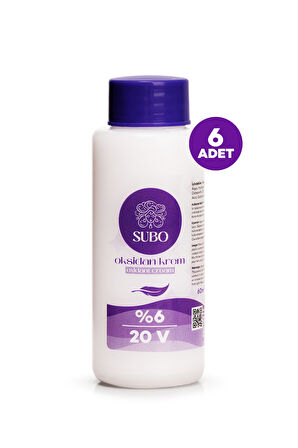 SUBO OKSİDAN KREM %6 20 VOLUME 6X60 ml