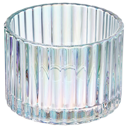 Tealight mumluk, sedef rengi, 5 cm