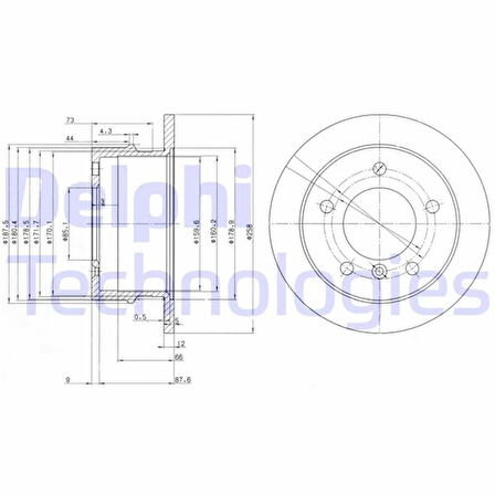 FREN DISKI ARKA MERCEDES W463 B901B904 . VW LT 1928-1935-46 A9014230812 2D0501601