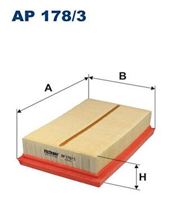 HAVA FİLTRESİ TOYOTA COROLLA CROSS 1.8L 2ZR-FXE ZVG12 ZWE211 19- / CH-R 1.8L 2ZRFXE ZYX10 16- / YARIS CROSS 1.5L M15A PB10 PJ110 PJ15 20- 1780121060 178010M040 178010M030