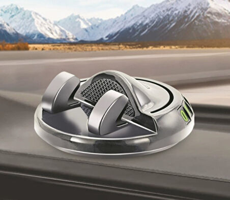 360° Dönebilen Yapışkanlı Numaratörlü Araç Telefon Tutucu 