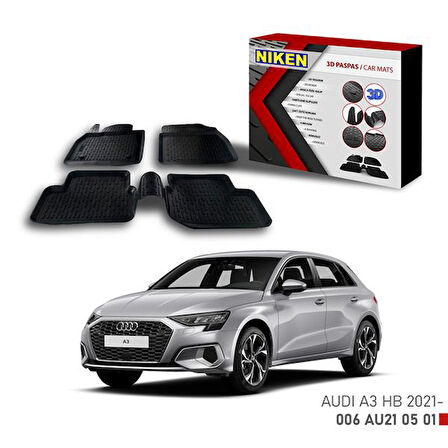 3D PASPAS AUDI A3 HB 2021-