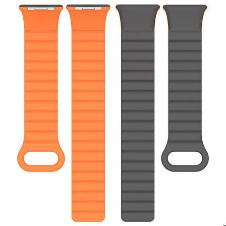 Xiaomi Redmi Watch 4 ile Uyumlu Silikon Kordon Strap Kayış