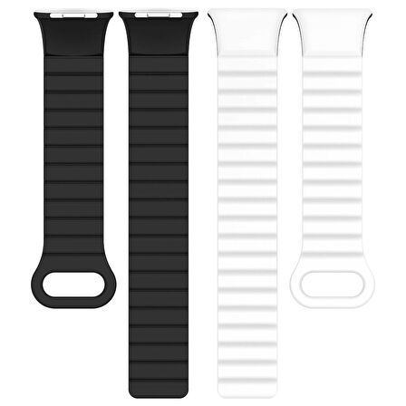 Xiaomi Redmi Watch 4 ile Uyumlu Silikon Kordon Strap Kayış