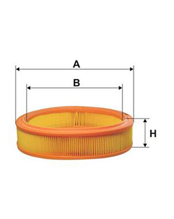 HAVA FİLTRESİ ALBEA-DOBLO-PALIO-PUNTO 2001 1.2 85 71754083 46536222