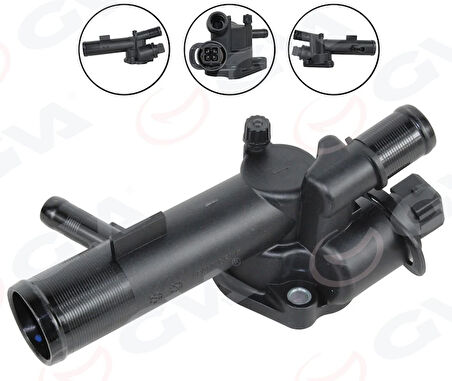 TERMOSTAT 89C KOMPLE / MÜŞÜRLÜ RENAULT CLIO-MEGANE-KANGOO-LOGAN 1.5DCI 8200954285 8200244402 8200374994