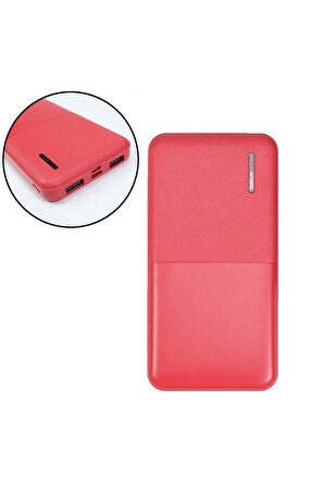 Kırmızı Renk 10000 mAh Powerbank 32110
