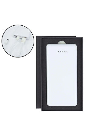 Beyaz Renk 10.000 mAh Powerbank 32900