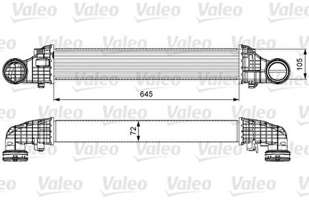 TURBOSARJ RADYATORU MERCEDES W211 S211 C219 A2115002602