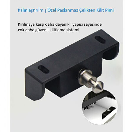 SAFE elektronik kartlı gizli çekmece / dolap kapak / kabin kilidi