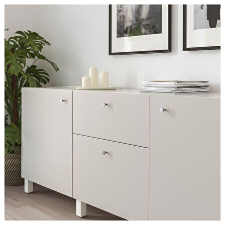 Topuz, paslanmaz çelik, 21 mm, 2 adet