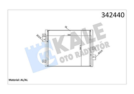 KLİMA KONDENSERİ PORSCHE 911-TARGA-BOXSTER-CAYMAN AL-AL 99657311103 99657311103 99757391102