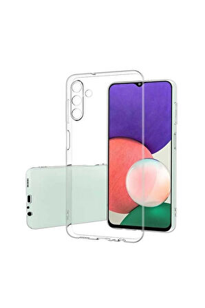 Samsung Galaxy A04s Uyumlu Temperli Cam Ekran Koruyucu Extra İnce + Silikon Kılıf 2'li Paket